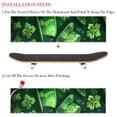 thumbnail image 2 of Saint Patrick's Day Skateboard Grip Tape Stickers Pack of Two, Emery Surface PVC Backing Size 8.8x32.6in/22.4x83 cm, 2 of 5