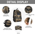 thumbnail image 4 of JIALIOU 14" Laptop Backpack Waterproof Airline Approved Stylish Casual Daypack for Travel Business College Work, Owl Perched on Book, 4 of 8