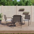 thumbnail image 1 of vidaXL 5 Piece Garden Dining Set with Cushions Poly Rattan and Steel, 1 of 5