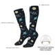thumbnail image 4 of Fotbe Space Calcetas Divertidas Estampadas para Hombre y Mujer, Calcetas de Algodón hasta la Rodilla para Caminar, Correr, Enfermería y Embarazo, 4 of 6