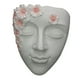 thumbnail image 4 of Maceta colgante con escultura facial, figura decorativa creativa, maceta para flores Blanco, 4 of 9