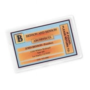 Royal Sovereign International CRedit Card Size Laminating Film, Pack of 100