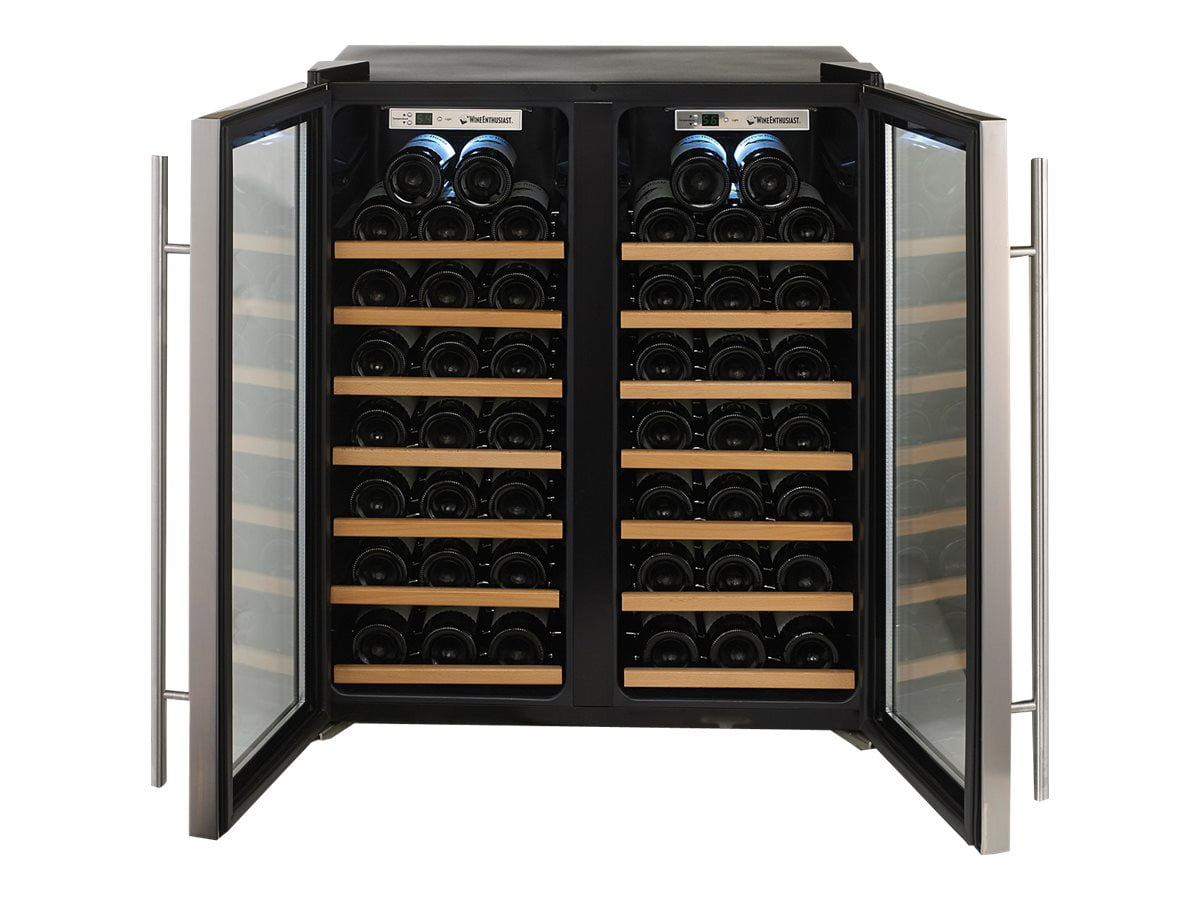 Wine Enthusiast Silent - Wine cooler/refrigerator - freestanding - width: 2...