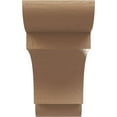thumbnail image 2 of 5"W x 15"D x 10"H Classic New Brighton Rough Cedar Woodgrain TimberThane Corbel, Primed Tan, 2 of 6