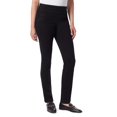 thumbnail image 1 of Pantalones Gloria Vanderbilt Amanda de tiro alto con cintura elástica negros talla 14 Regular, 1 of 3