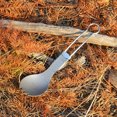 thumbnail image 4 of BEADCEST Outdoor Camping Utensils Stainless Steel Fork Spoon Spork 1Pack, 4 of 8