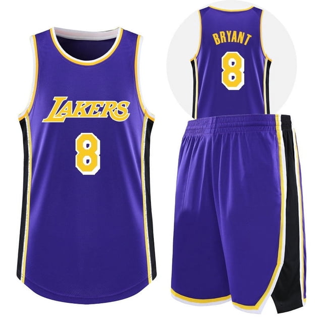Uniforme de baloncesto de Kobe, camiseta de James, uniforme de equipo Zijin No. 24 de los Lakers, uniforme de clase de estudiante de verano