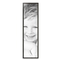 thumbnail image 2 of ArtToFrames 12" x 45" Black Square with Gold Beads Picture Frame, 12x45 inch Black Wood Poster Frame (WOM-5021),  Pack, 2 of 7