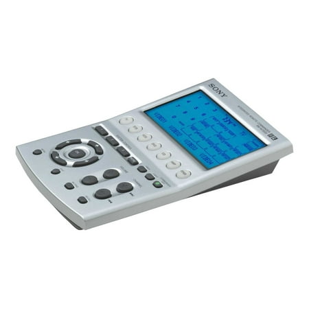 Sony RM-AV3000 - Universal remote control - 27 buttons - display - LCD - infrared - silver