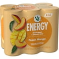 thumbnail image 3 of V8 Energy Peach Mango Energy Drink, 8 fl oz Can, 6 pack, 3 of 15