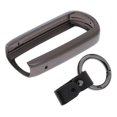 thumbnail image 4 of Miulika Car Remote Key Holder Cover +PU Leather Key Chain For MAZDA Gray, 4 of 9
