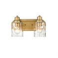 thumbnail image 4 of Lumley 2 - Light Antique Gold Gold Glam Incandescent Glass And Steel Wall Sconce, 4 of 5