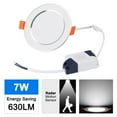 thumbnail image 3 of transemion Motion Sensor Light Ceiling 9W Indoor Sensing LED Flush Mount Fixture Ceiling Light with Motion 3inch 7W, 3 of 7