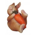 thumbnail image 4 of Mini estatuillas de conejo, artesanías de bonsái, accesorios de jardín de hadas, maceta C-Holding Zanahorias Zulema Decoración de jardín en miniatura, 4 of 8