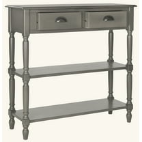 SAFAVIEH Salem Solid Casual Console Table with Storage, Grey