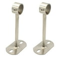 thumbnail image 1 of Miangastore Ceiling Mount Heavy Duty Rod Bracket Silver 2Pcs 5.9X3.1X1.8In, 1 of 9