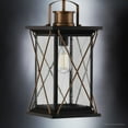 thumbnail image 6 of Luxury Colonial Outdoor Pendant, 21''H x 9''W, with Tudor Style Elements, French Country Design, Olde Bronze Finish and Shatterproof Glass, UHP1231, 6 of 6