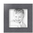thumbnail image 2 of ArtToFrames 5" x 5" Tungsten Picture Frame, 5x5 inch Gray MDF Poster Frame (WOM-4640), 4 Pack, 2 of 6
