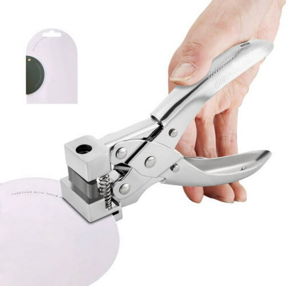 Steel T Slot Shape Cutter Puncher Plier Hole Punch Paper ID Identity Cutter