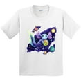 thumbnail image 3 of Inktastic Galaxolotl Cute Purple Space Axolotl Galaxy Design Youth T-Shirt, 3 of 5
