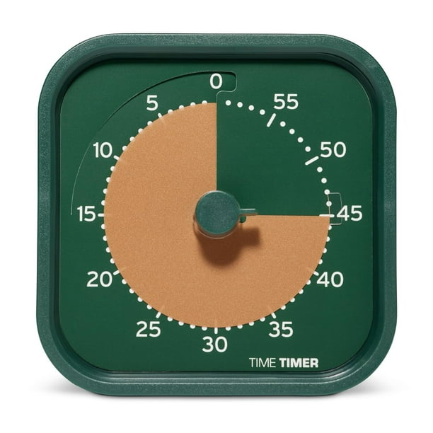 Temporizador Visual Time Timer MOD Home 60 min Serie Metálica Bosque