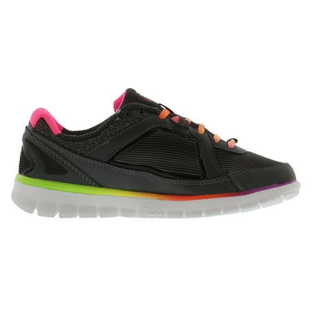 Fila Women's Finest Hour Neoprene Dark Shadow Black Knockout Pink Ankle High Running Shoe 7M Fila Women's Finest Hour Neoprene Dark Shadow Black Knockout Pink Ankle High Running Shoe 7M
