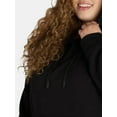 thumbnail image 4 of Athletic Works Women's and Women's Plus Super Soft Hoodie, Sizes XS-4X, 4 of 5