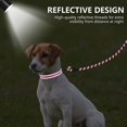 thumbnail image 4 of Set de collar y correa para perro Dynmeow reflectante de 6 pies de largo, 4 of 6