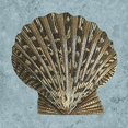 thumbnail image 2 of Vision Studio 20x20 Gold Ornate Wood Framed with Double Matting Museum Art Print Titled - Stonewashed Shells IV, 2 of 4