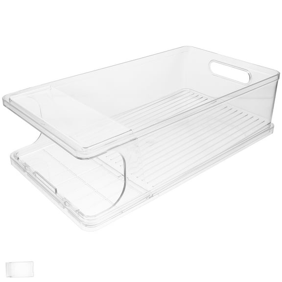 SHOWERORO Plastic Beverage Holder 1 Pack, Drink Cup Holder for Shower, 13.4 x 7.3 x 3.7 Inches