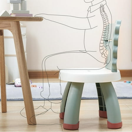 MLINS  Cartoon Dinosaur Chair Kids Chairs for Toddlers Child Green