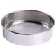 thumbnail image 1 of Tamiz de harina de malla fina de acero inoxidable, tamiz manual redondo para harina, para cocina, repostería y azúcar (malla 60, 18 cm, patrón aleatorio), 1 of 6