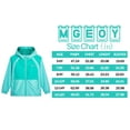 thumbnail image 3 of MGEOY Boys Girls Hooded Rain Jackets Waterproof Rain coats Windbreaker for Kids Lightweight Jackets, 3 of 7