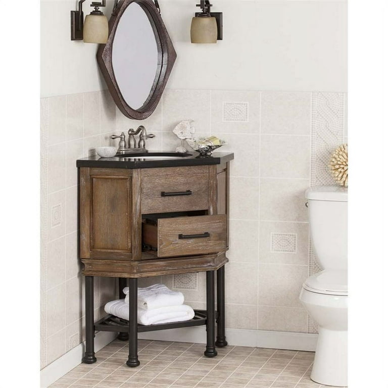 Space Saving Corner Bathroom Vanity Ideas