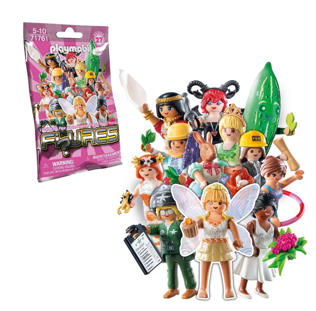 FIGURES MIXED 24PK - FRENCH