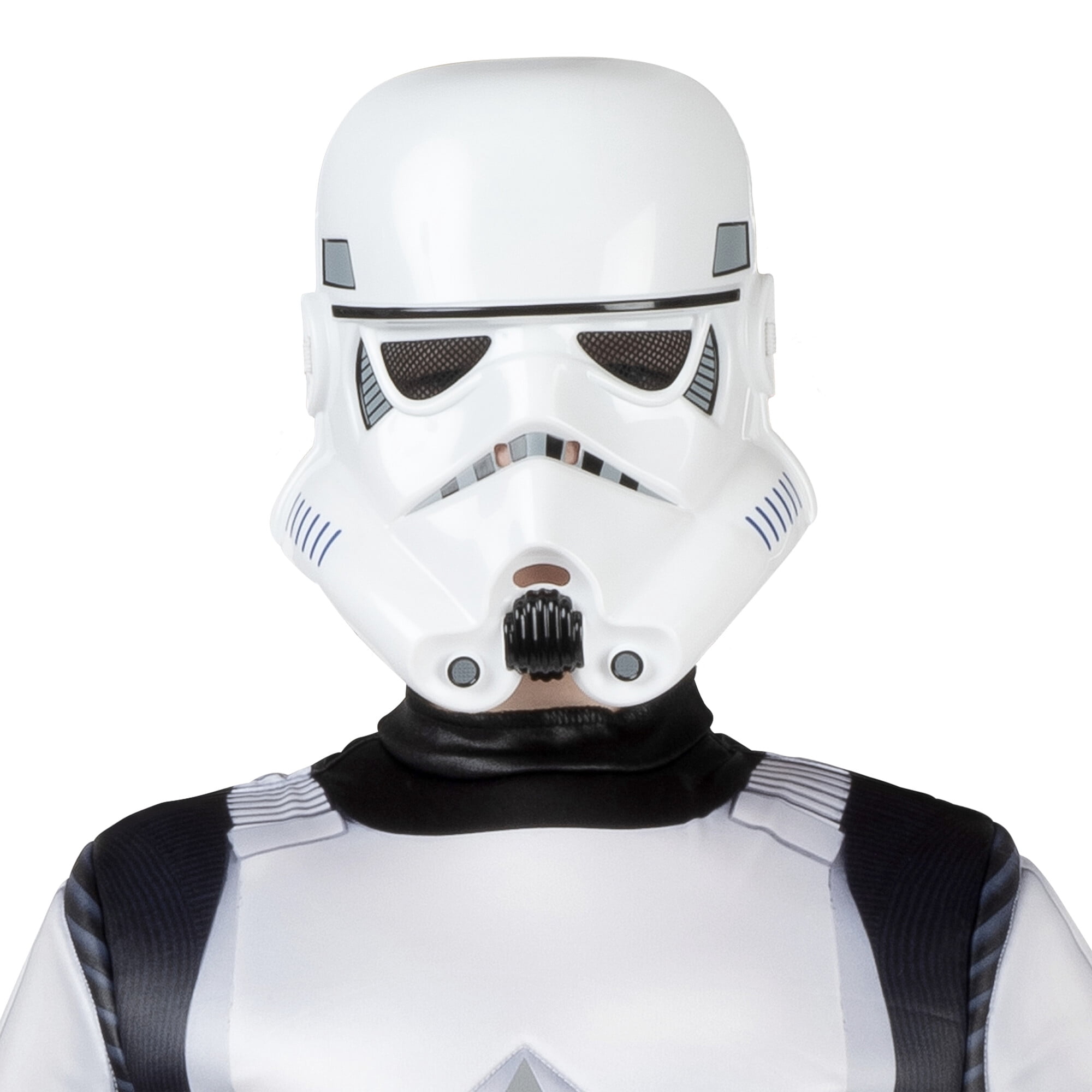 STAR WARS Stormtrooper Official Boys Youth Halloween Costume Medium - Padded Jumpsuit with Plastic Mask and Reflective Torso