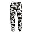 thumbnail image 5 of Men's Athletic Pants Drawstring Elastic Waistband All-Over Print Fashion Casual Joggers Pants Long Pants, 5 of 5