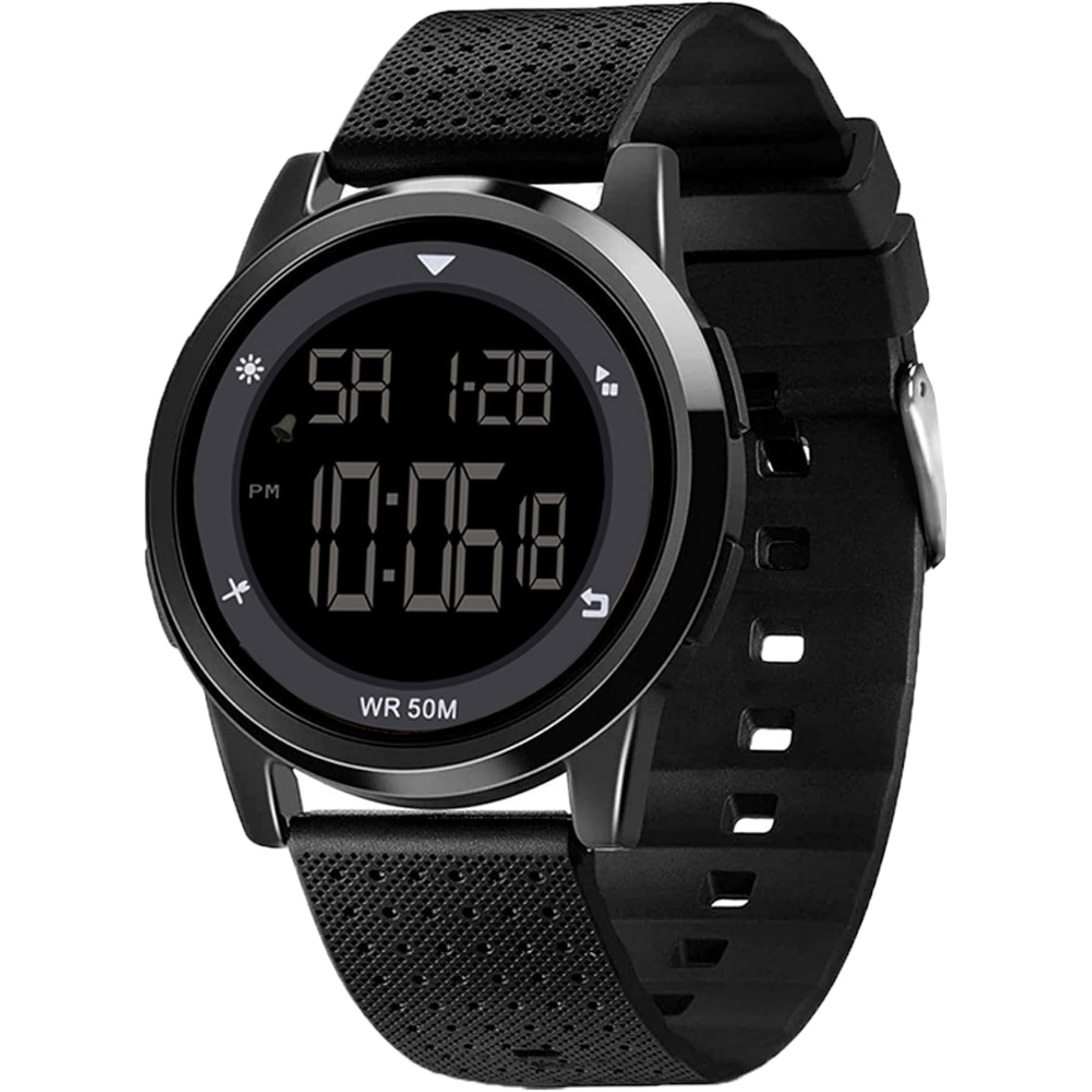 Digital Ultra-Thin Watch 5ATM Water Resistance Unisex