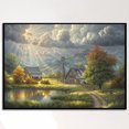 thumbnail image 3 of Kits Bordado Punto Cruz 11CT Paisaje DIY Costura Hecha A Mano, 3 of 9