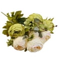 thumbnail image 2 of BKER Simulation 13 European Style Core Peony Flowers Home Table Dress Wedding Photography Decoration Flower Simulation Flowers, 2 of 5