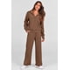 thumbnail image 5 of Sudadera PRETTYGARDEN para mujer, 2 piezas, color marrón, talla M, 5 of 8