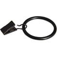 thumbnail image 4 of 60 Pack Rustproof Round Curtain Rings 1.26 Inch Inner Diameter Solid Steel Curtain Drape Sliding Eyelet Rings Drapery Rings Window Hardware Clip Rings-week, 4 of 4