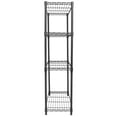 thumbnail image 4 of Internet's Best 4-Tier Wire Shelving - Flat Black, 4 of 7