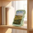 thumbnail image 5 of Unique Bargains Wavy Picture Frame Cute Scalloped Plastic Photo Frame Green 4" x 6", 5 of 7