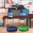 thumbnail image 2 of Regency Kee 66 x 30 in. Adjustable Classroom Table- Mahogany & 2 Andy 12 in. Stack Chairs- Blue, 2 of 7