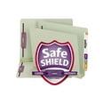thumbnail image 2 of (2 pack) Smead 34725 Three Inch Expansion Folder, Two Fasteners, End Tab, Letter, Gray Green, 25/Box, 2 of 9