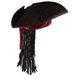 thumbnail image 3 of Sombrero pirata Nicky Bigs Novelties Deluxe con rastas para adulto, 3 of 9