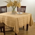thumbnail image 4 of Saro Lifestyle Jacquard Tablecloth or Napkins (Set of 4) Gold napkin - 18 x 18 Set of 4 Square, 4 of 5