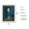 thumbnail image 2 of Vittel French Spa - Spring Water from The Vosges Mountain Ranges of France - Vintage Railroad Travel Poster by Leonetto Cappiello c.1912 - Japanese Unryu Rice Paper Art Print (Unframed) 17 x 22 in, 2 of 4
