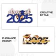thumbnail image 3 of WRITWAA 4Pcs Assorted Color Graduation Cap Brooch Pins Lightweight Alloy Lapel Pin for Class of 2025 Party Accessories, 3 of 8